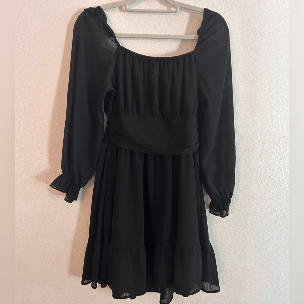 Women’s boho black dress. Size M